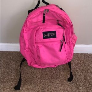 Pink Jansport Back pack